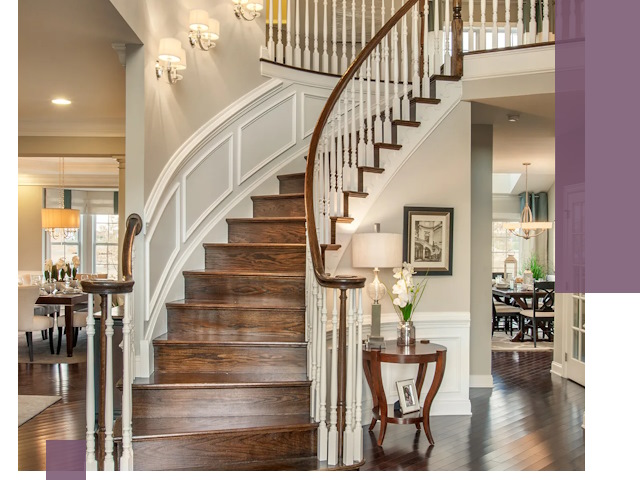 Изготовление лестниц под ключ в Салехарде — металлокаркас и отделка