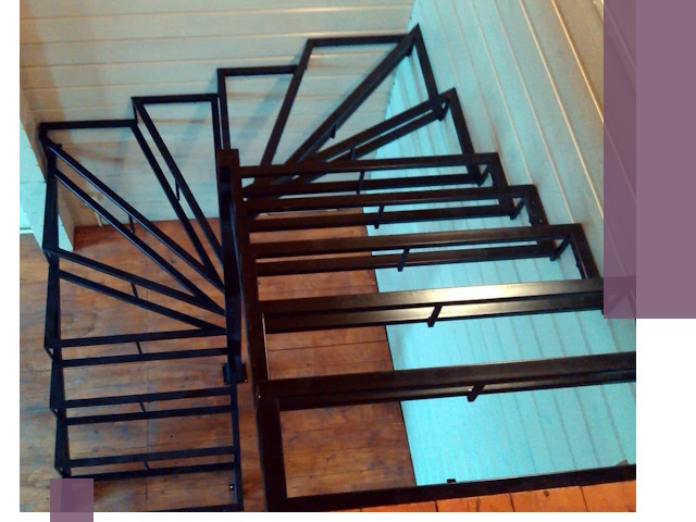 Изготовление металлических лестниц любой сложности в Салехарде