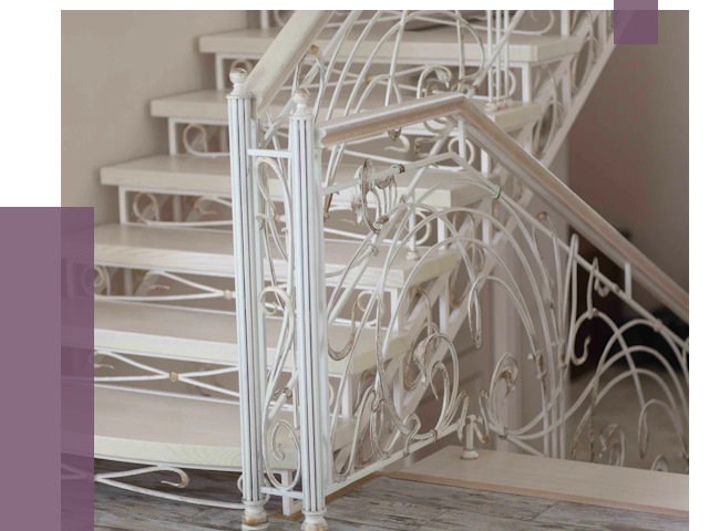 Изготовление кованых лестниц на заказ в Салехарде от 90984 руб. | ПРОЛЁТ-Слх