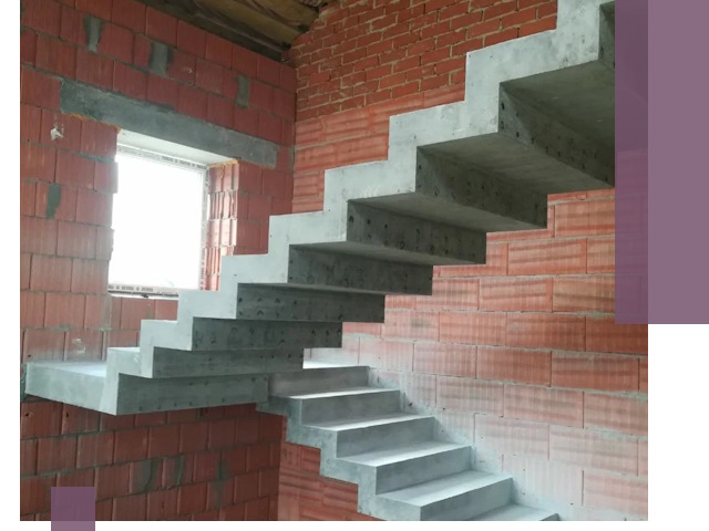 Бетонные лестницы под ключ в Салехарде: монтаж, демонтаж, ремонт