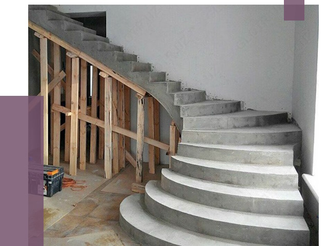 Изготовление бетонных лестниц под ключ в Салехарде от 20873 руб. | ПРОЛЁТ-Слх