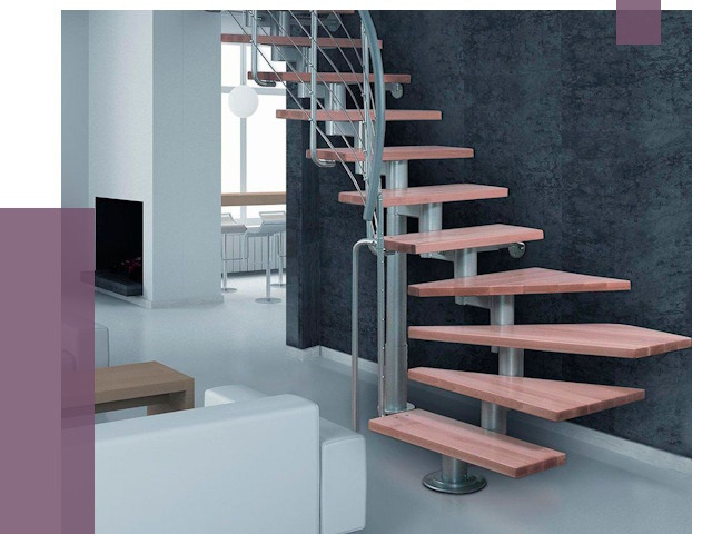 Модульные лестницы в Салехарде от 17662 руб. — купить в ПРОЛЁТ-Слх