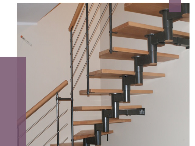 Изготовление модульных лестниц в Салехарде от 12042 руб. 