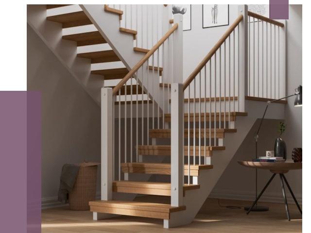 Маршевые лестницы в Салехарде от 39872 руб. — монтаж | ПРОЛЁТ-Слх