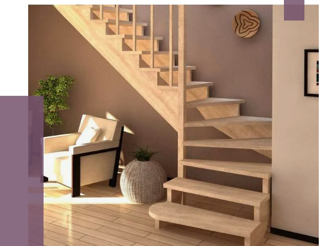 Изготовление Г-образных лестниц в Салехарде от 19802 руб. 