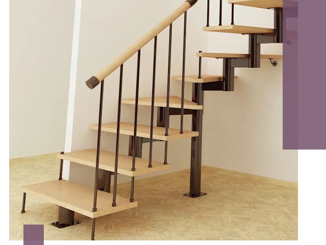 Монтаж лестниц на больцах в Салехарде — быстро и надежно