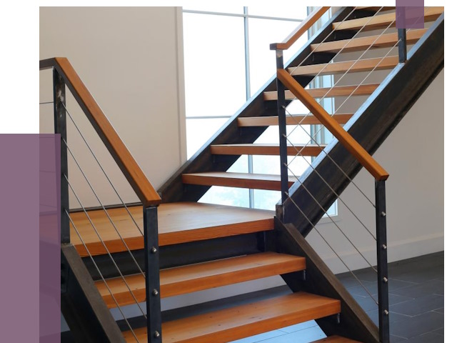 Изготовление лестниц на металлокаркасе в Салехарде от 19802 руб. | ПРОЛЁТ-Слх
