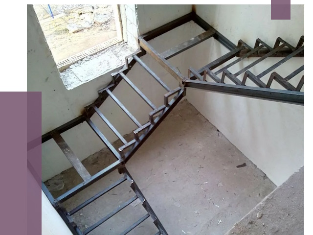 Монтаж лестниц на металлокаркасе в Салехарде от 13380 руб. — ПРОЛЁТ-Слх