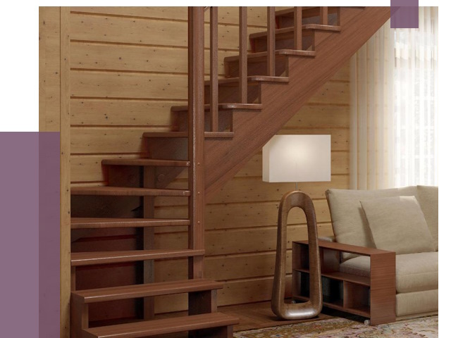 Лестницы эконом класса в Салехарде от 19107 руб. бюджетные решения