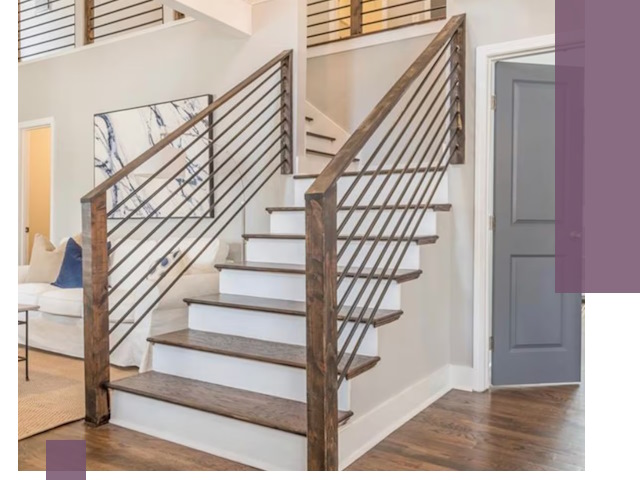 Лестницы для коттеджа под ключ в Салехарде — изготовление и монтаж