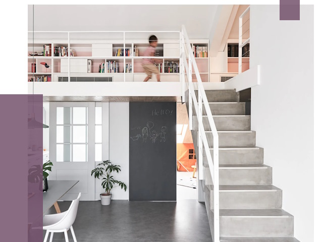 Лестницы для двухуровневой квартиры в Салехарде от 184644 руб. | ПРОЛЁТ-Слх