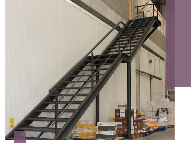 Лестницы для производства в Салехарде — изготовление и монтаж