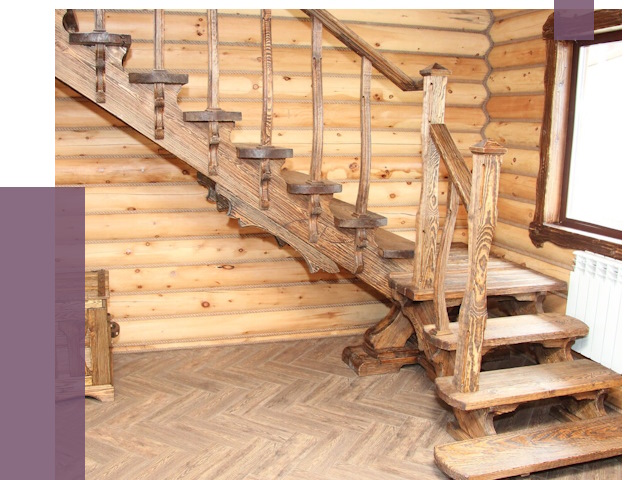 Лестницы в баню в Салехарде от 20016 руб. — изготовление | ПРОЛЁТ-Слх