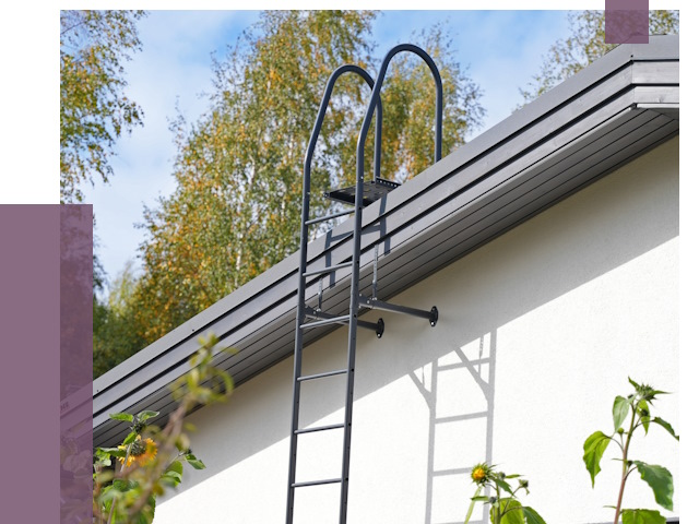 Лестницы на крышу в Салехарде от 20016 руб. — монтаж и монтаж ПРОЛЁТ-Слх