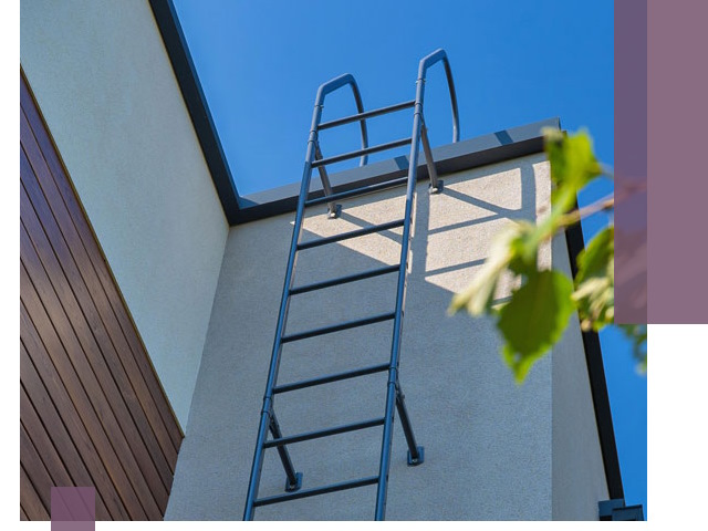 Лестницы на крышу в Салехарде — изготовление, монтаж, демонтаж