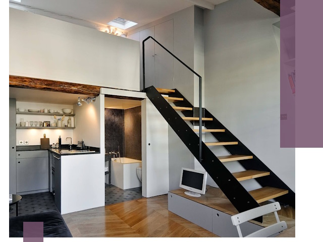 Лестницы на антресоль под ключ в Салехарде — изготовление и монтаж