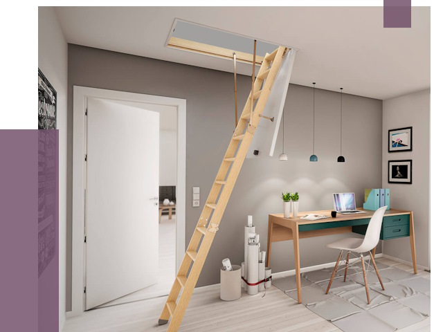 Чердачные лестницы в Салехарде — от 15253 руб. | ПРОЛЁТ-Слх