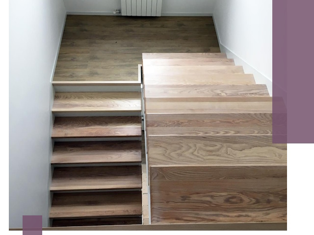 Тонировка лестниц в Салехарде: качественно и долговечно