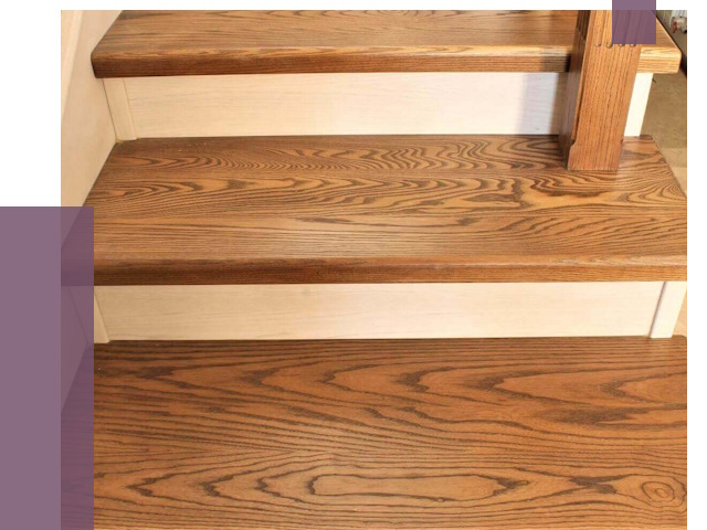 Буковые лестницы под ключ в Салехарде от 13112 руб.