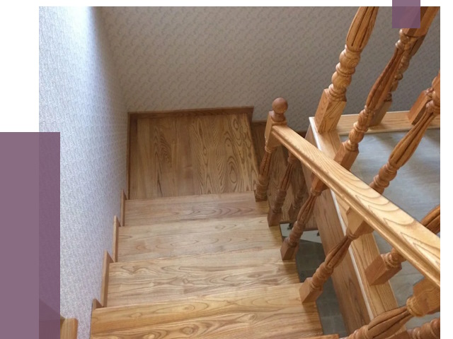 Сосновые лестницы в Салехарде под ключ от 8456 руб.  | ПРОЛЁТ-Слх