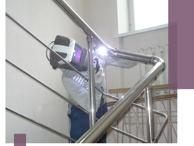 Монтаж перил и ограждений качественно в Салехарде