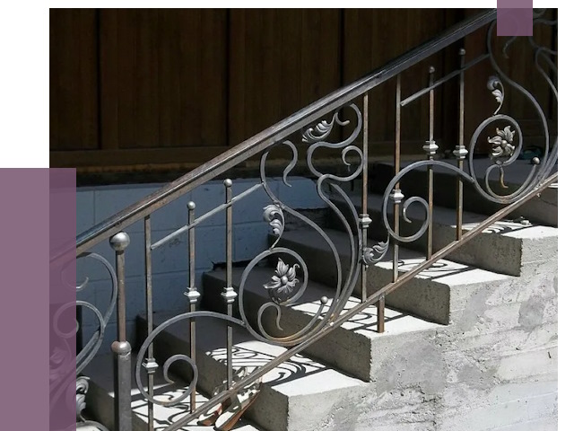 Кованые перила в Салехарде от 9098 руб. под ключ — качество от ПРОЛЁТ-Слх