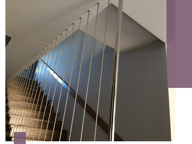 Тросовые перила под ключ в Салехарде — производство и монтаж