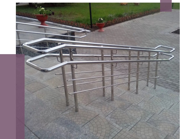 Перила для инвалидов в Салехарде от 7942 руб. под ключ | ПРОЛЁТ-Слх