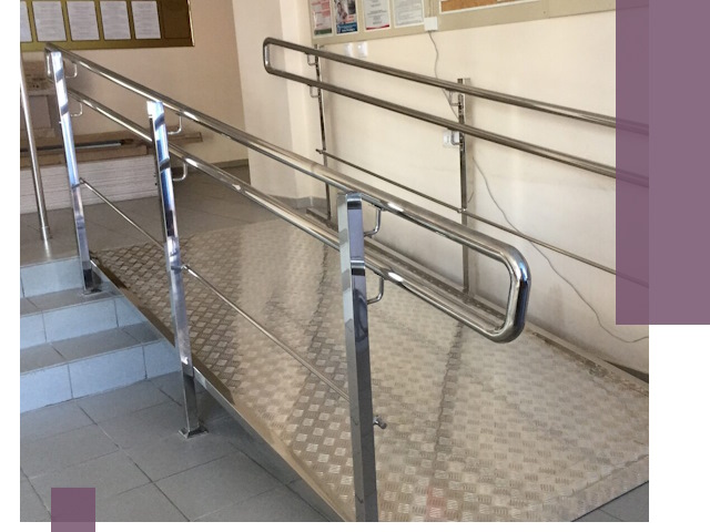 Перила для инвалидов в Салехарде — надежные поручни и ограждения