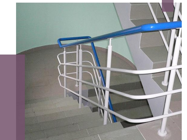 Перила в подъезде в Салехарде — установка и замена от 7760 руб. | ПРОЛЁТ-Слх