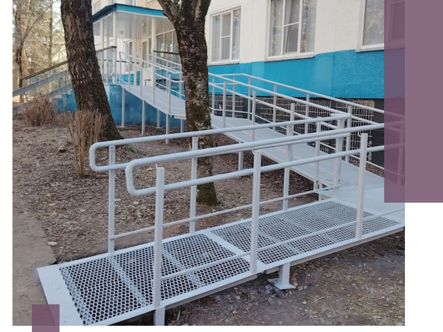 Пандусы под ключ в Салехарде: изготовление, монтаж и демонтаж