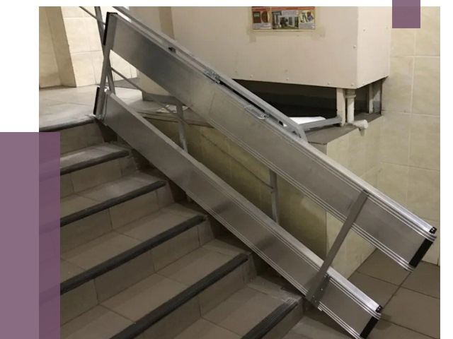 Откидные пандусы в Салехарде от 6958 руб. — купить | ПРОЛЁТ-Слх