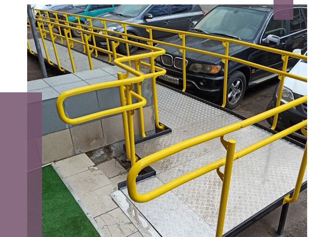 Стационарные пандусы в Салехарде от 12845 руб. | ПРОЛЁТ-Слх