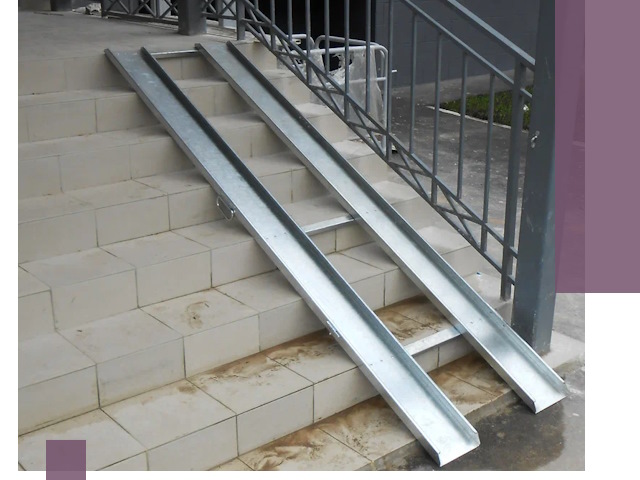 Пандусы для детских колясок в Салехарде: изготовление и монтаж