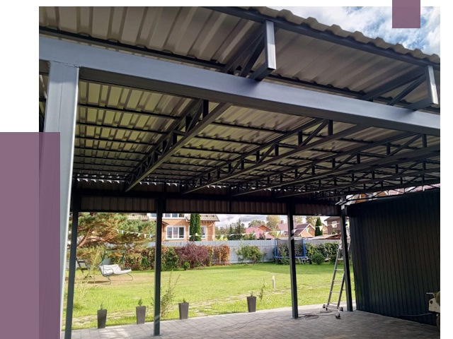 Монтаж навесов в Салехарде от 7707 руб. — установка навеса | ПРОЛЁТ-Слх