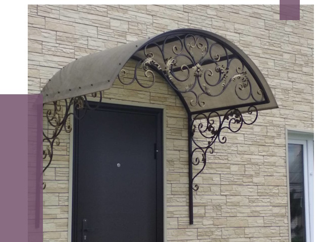 Ремонт козырьков в Салехарде от 7760 руб. | ПРОЛЁТ-Слх