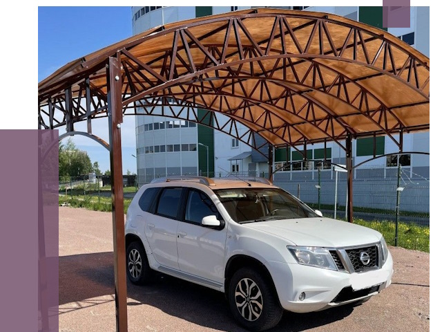 Недорогие навесы в Салехарде от 44957 руб. | ПРОЛЁТ-Слх