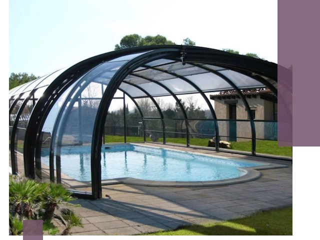 Навесы для бассейна в Салехарде: изготовление и монтаж под ключ