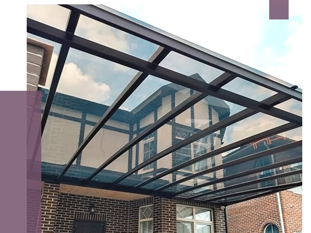 Навесы из поликарбоната в Салехарде от 9013 руб. под ключ — ПРОЛЁТ-Слх