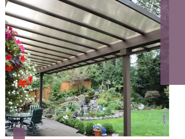 Навесы из поликарбоната под ключ в Салехарде быстро и надёжно