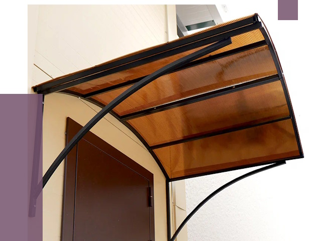 Недорогие козырьки в Салехарде от 7942 руб.  | ПРОЛЁТ-Слх