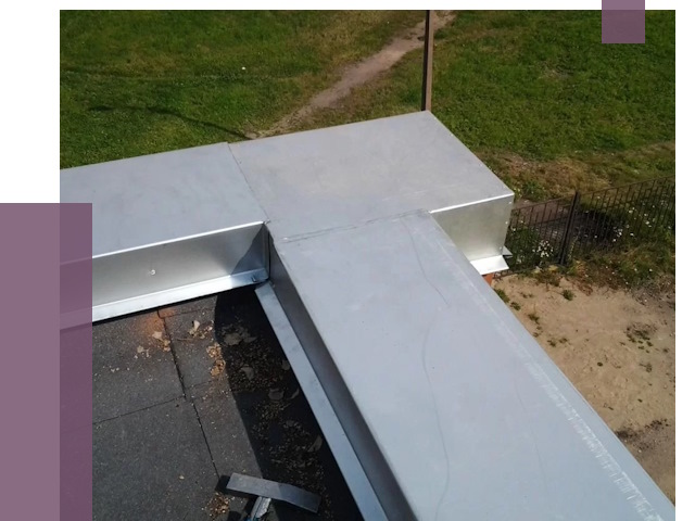 Оцинкованные парапеты в Салехарде от 8403 руб.  | ПРОЛЁТ-Слх