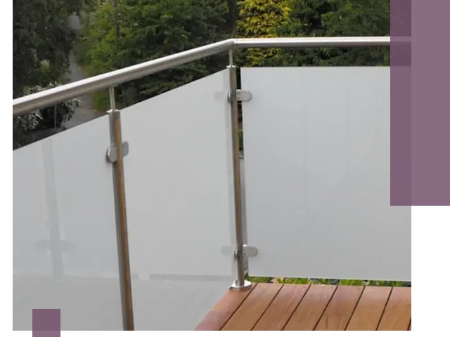 Алюминиевые парапеты для балконов и террас в Салехарде