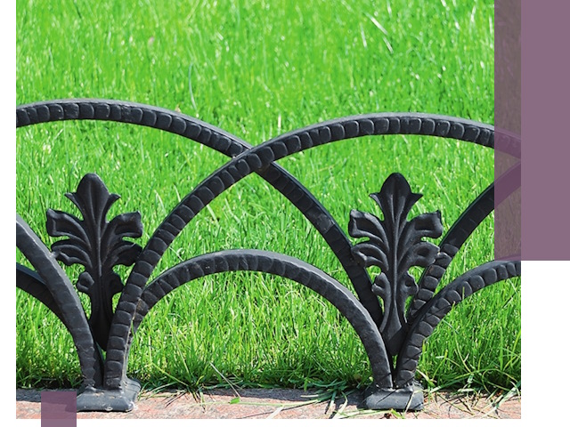 Декоративные металлические бордюры под ключ в Салехарде