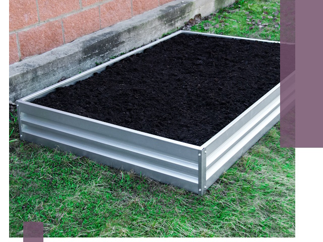 Металлические бордюры для грядок в Салехарде: прочность и аккуратность